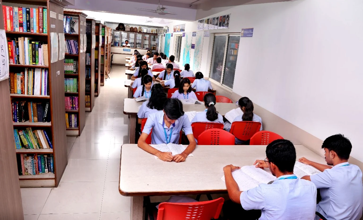 ASC-VES PU College library and study hall for revision